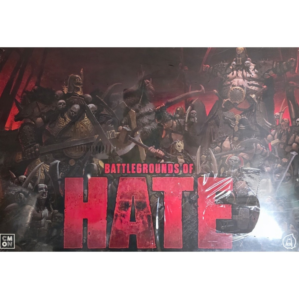 Battlegrounds of HATE board game expansion by CMON New & Sealed‎